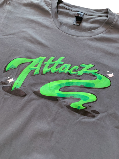 Attack - 3D logo T-shirt